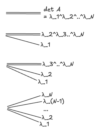 expanding a determinant